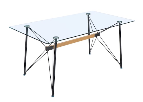 Mesa De Comedor Minimalista Elizabeth Rectangular.