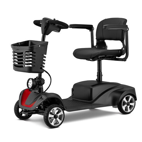 Scooter Eléctrico para Discapacitados Honey Whale Yl-07 Negro .