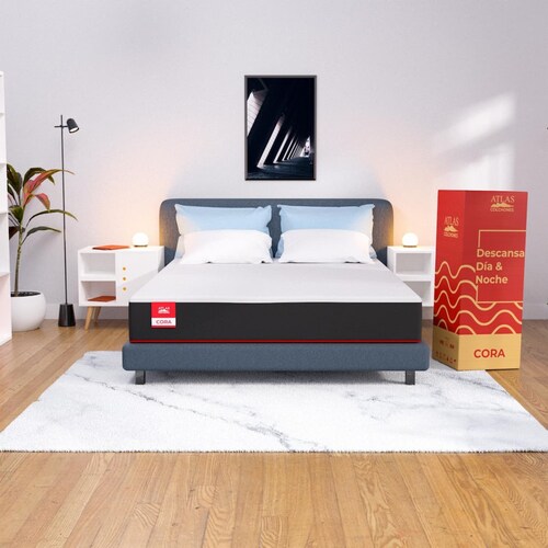 Colchon Queen Size De Memory Foam Atlas Cora