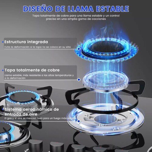 Parrilla A Gas Universal Inteligente Para Uso Doméstico