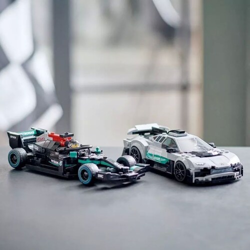 Kit Lego Mercedes Amg F1 W12 E Y Amg Project One 76909 Cantidad de piezas 564