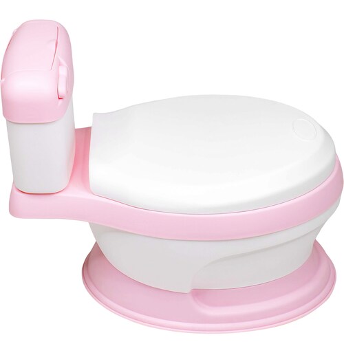 Bacinica Bañito Entrenador Niños Baño Asiento Acojinado Rosa