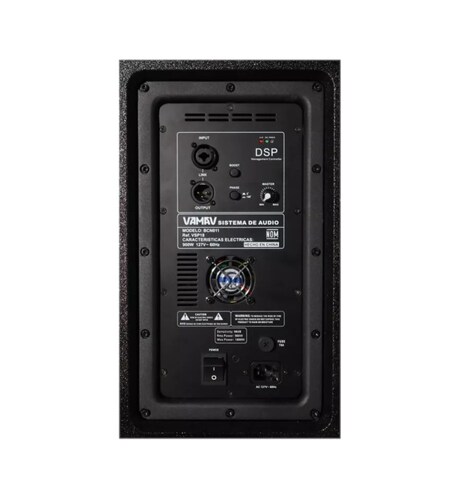 Subwoofer activo VAMAV VSP18 900w rms 18 pulgadas 