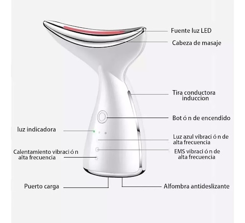 Masajeador facial y reductor de papada antienvejecimiento