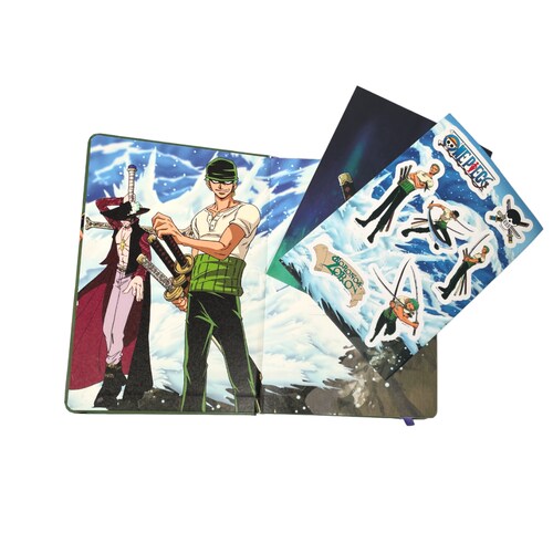 Libreta Roronoa Zoro - One Piece - Geek Industry