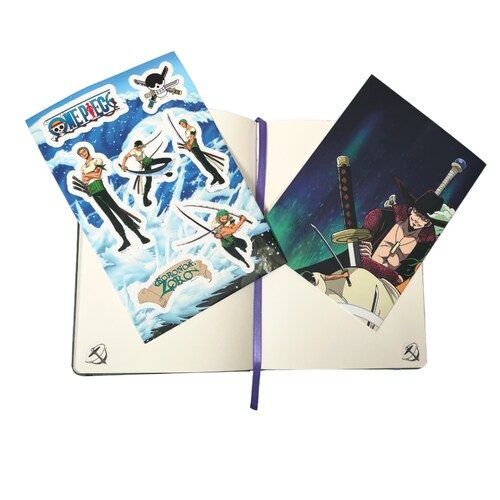 Libreta Roronoa Zoro - One Piece - Geek Industry