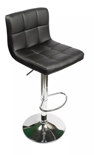 Banco De Cocina O Barra Negro Banco Alto Desayunador Set X2