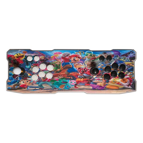 Consola Tablero Aion 2P-M3 Mario Smash Broos Con 6600 Juegos Arcade 3D Multijugador.