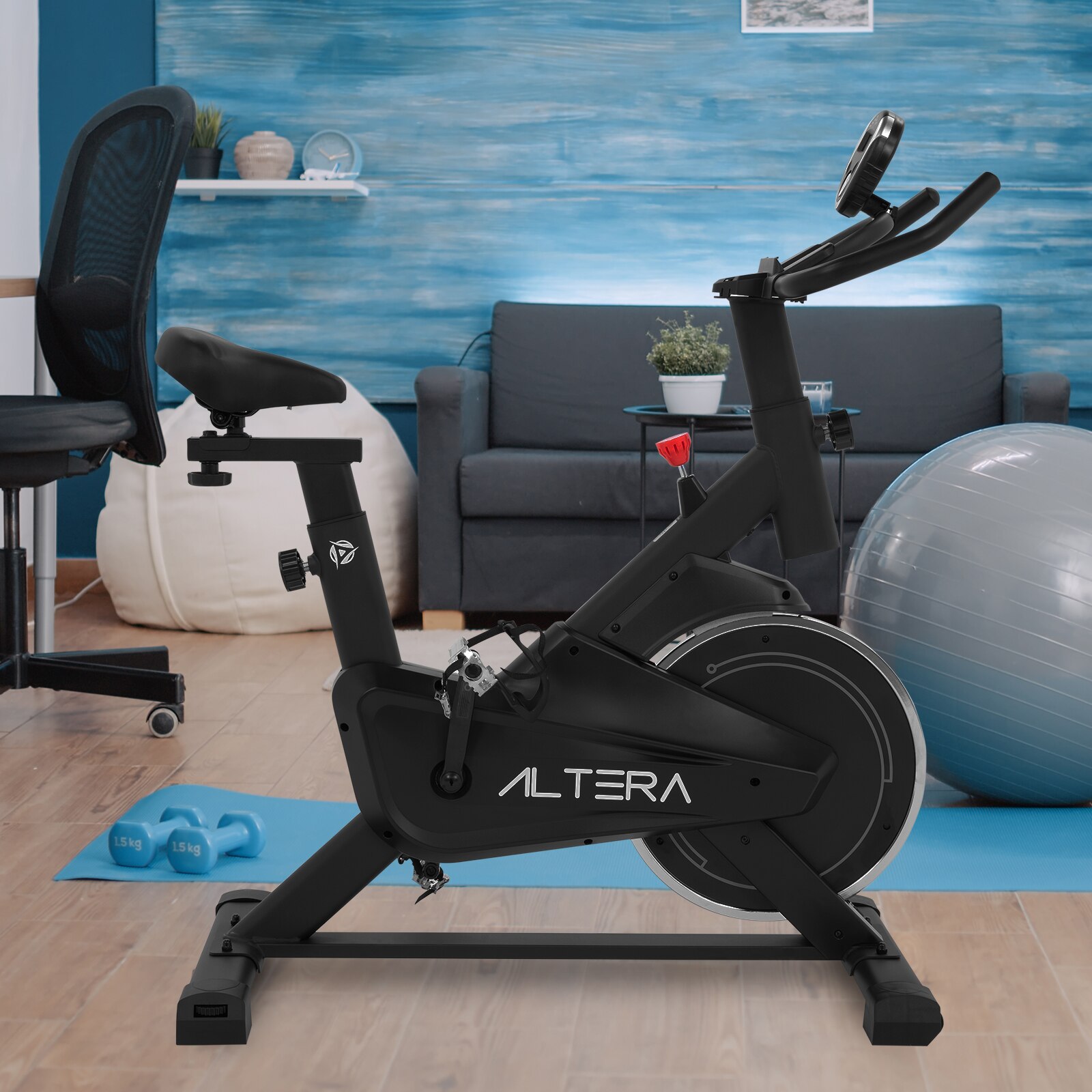 Altera LYON Bicicleta estacionaria con bluetooth