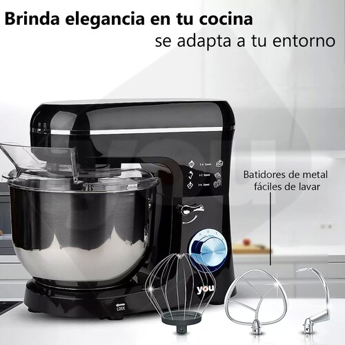 Batidora de pedestal YOU R6671 negra 50/60Hz 110 V