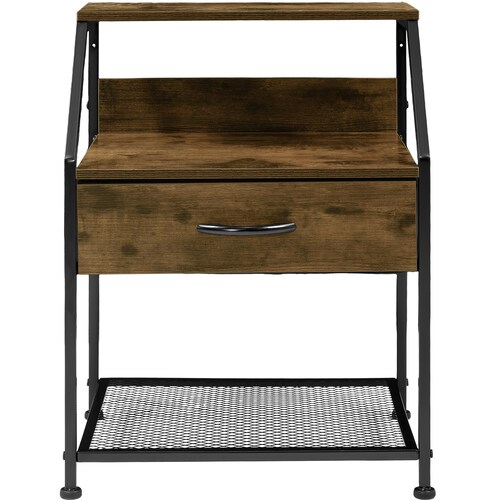 Mueble Buro Comoda Mesa Noche Balda 1 Cajon Moderno Cafe