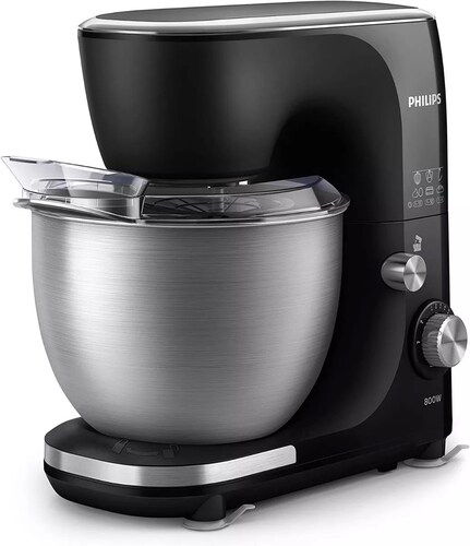 Batidora de pedestal Philips 7000 Series HR7922 negra 127 V.