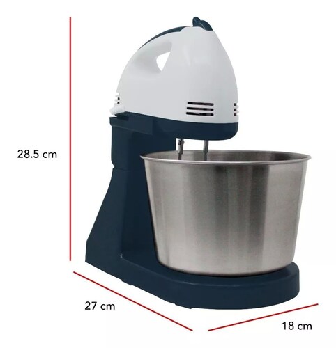 Rca Batidora De Pedestal 2 En 1 Rc-67ss Color Gris.
