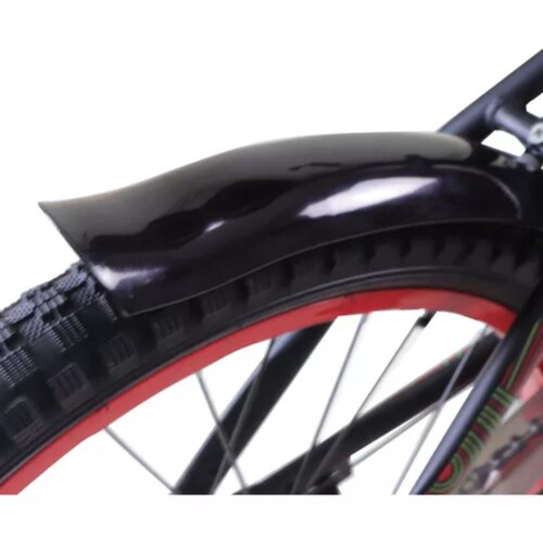 Bicicleta City Rider R20 1v. Niño Acero Negro/rojo Benotto