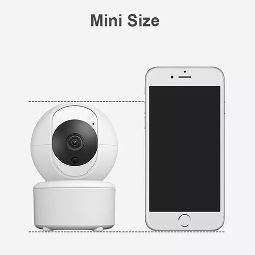 Cámara Inteligente Icsee 3mp Con Wifi Y Control Por App.