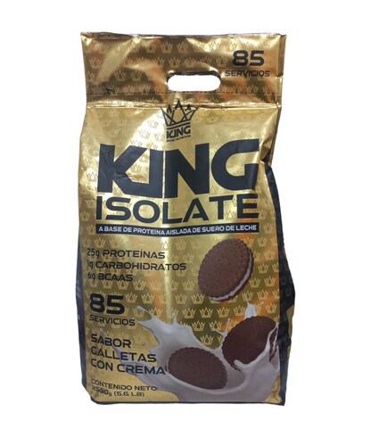 Proteina King Isolatada  5lb 85 serv  King Nutrition