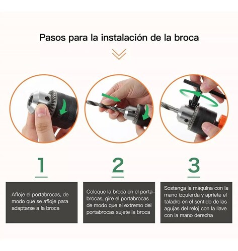 Taladro Teeno rotomartillo 7133A-25 710W + accesorios 110V 60Hz.