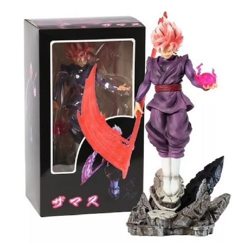 Figura Juguete Muñeco Dragon Ball Super Goku Black 36 Cm Con Caja