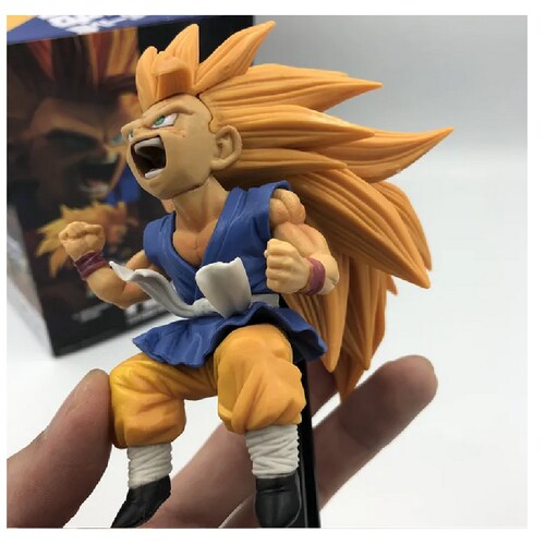 Figura Juguete Muñeco Dragon Ball GT Goku SSJ3 Niño 20 Cm
