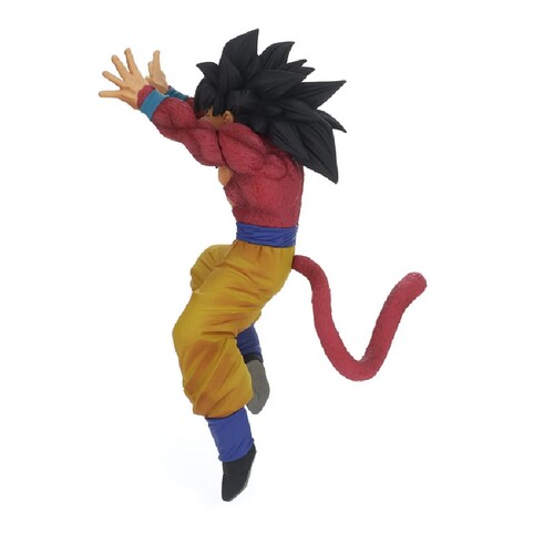 Juguete Muñeco Dragon Ball Gt Goku Ssj4 Fuerza Anime Con Caja 17 Cm