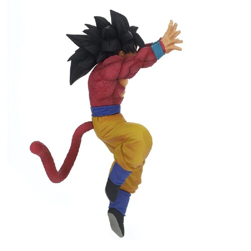 Juguete Muñeco Dragon Ball Gt Goku Ssj4 Fuerza Anime Con Caja 17 Cm