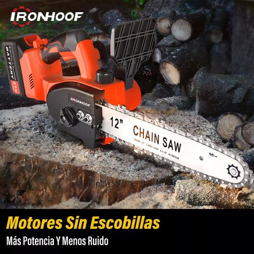Motosierra Eléctrica Inalámbrica 12inch Moto Sierra Portatil.