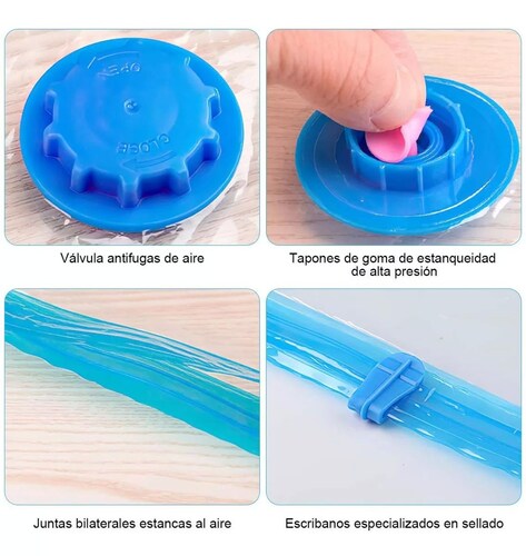 Bolsa De Almacenamiento Al Vacío Para Ropa Y Edredones 16pcs.