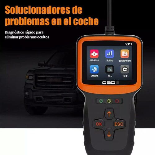 Escaner Launch Elm327 Automotriz Obd2 Motor Universal.