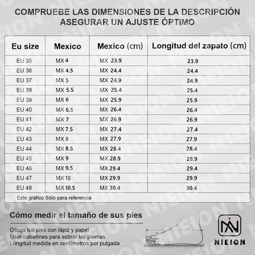 Tenis De Seguridad Industrial Zapatos Trabajo Botas Nieion TALLA 27 color NEGRO