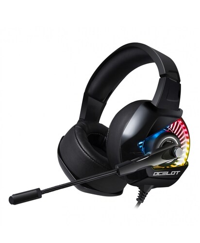 Audífonos Ocelot  con micrófono Gamer OGMH01 Alámbrico, 2.2 Metros, 3.5mm