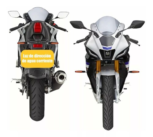 4 Pz Secuencial Motocicleta Direccionales Led Indicador 12v