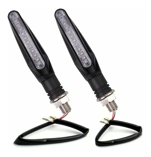 4 Pz Secuencial Motocicleta Direccionales Led Indicador 12v