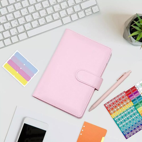 Carpeta De Cuaderno A6, Organizador De Documentos Folder