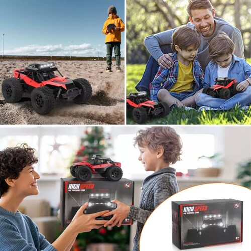 1:20 Carros De Control Remotos Recargable Auto Todoterreno.