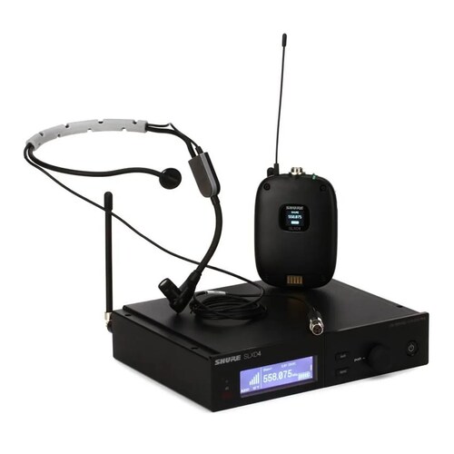 Sistema Inalámbrico SHURE SLXD14/SM35 C/mic Diadema Sm35.
