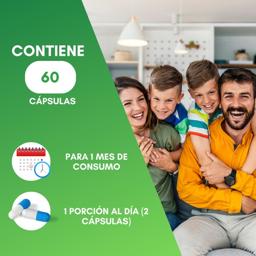 Hígado de Bacalao en cápsulas Omega 3 calidad premium Vitamina D y A 60Caps