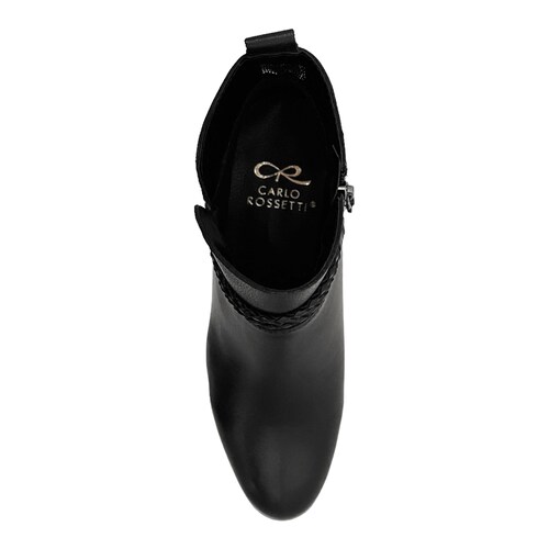 Botas Carlo Rossetti Dama Negro 28727 Piel