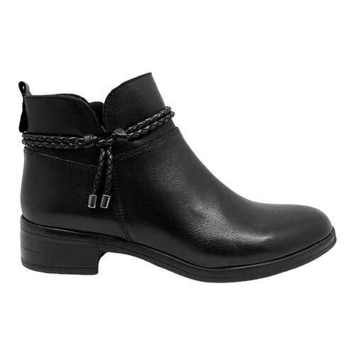 Botas Carlo Rossetti Dama Negro 28727 Piel