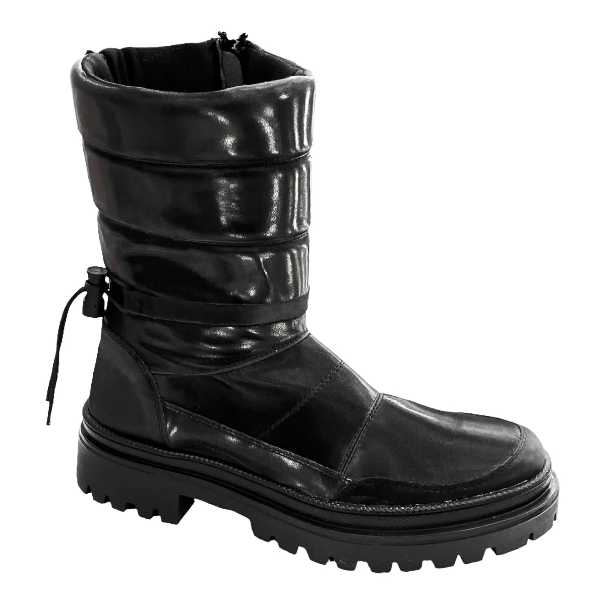 Botines Negros De Mujer Acolchados T rmicos