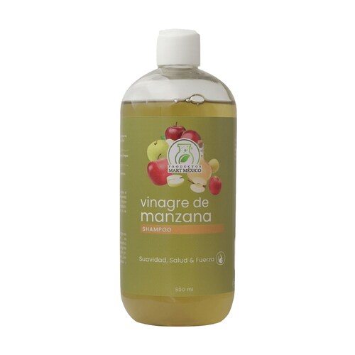 Shampoo Capilar Vinagre De Manzana Desinfectante Natural 500ml