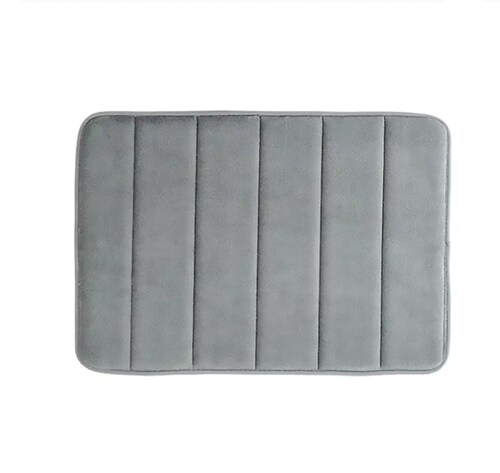 Tapete de Baño Antideslizante con Espuma Viscoelástica Absorbente y Suave.