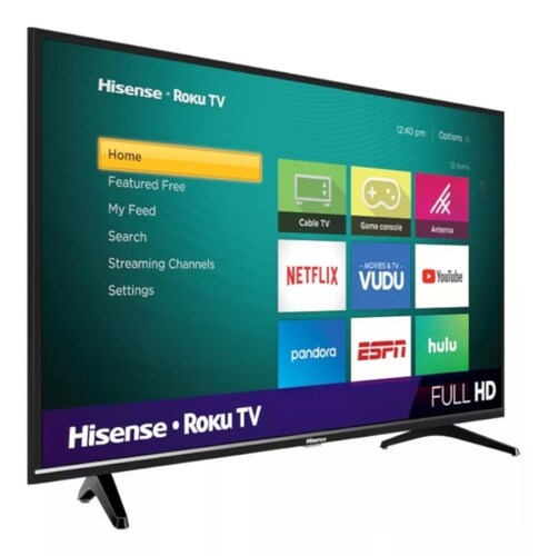 Pantalla Smart Tv Hisense 40 Pulgadas Full Hd Roku 40h4030.