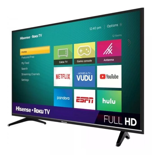 Pantalla Smart Tv Hisense 40 Pulgadas Full Hd Roku 40h4030.