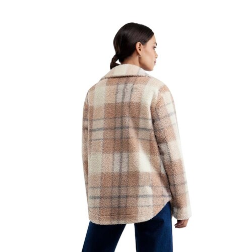 Sobrecamisa para mujer a cuadros, estilo leñador, marca Holly Land, mod. 1097352
