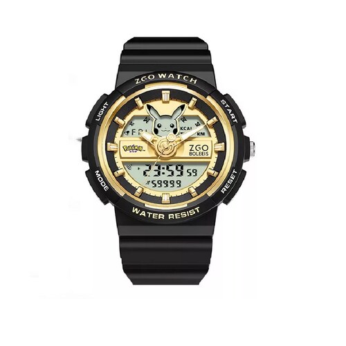 Reloj Digital Pokemon Pikachu Luminoso