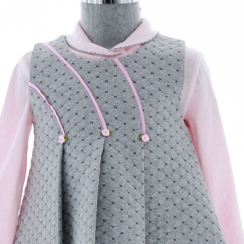 Vestido para Niña Bebé 2 Piezas 3699 1 a 5 años..