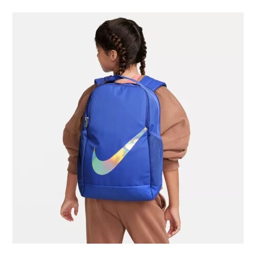 Mochila Para Niños Nike Brasilia 18l Azul Talla Unitalla