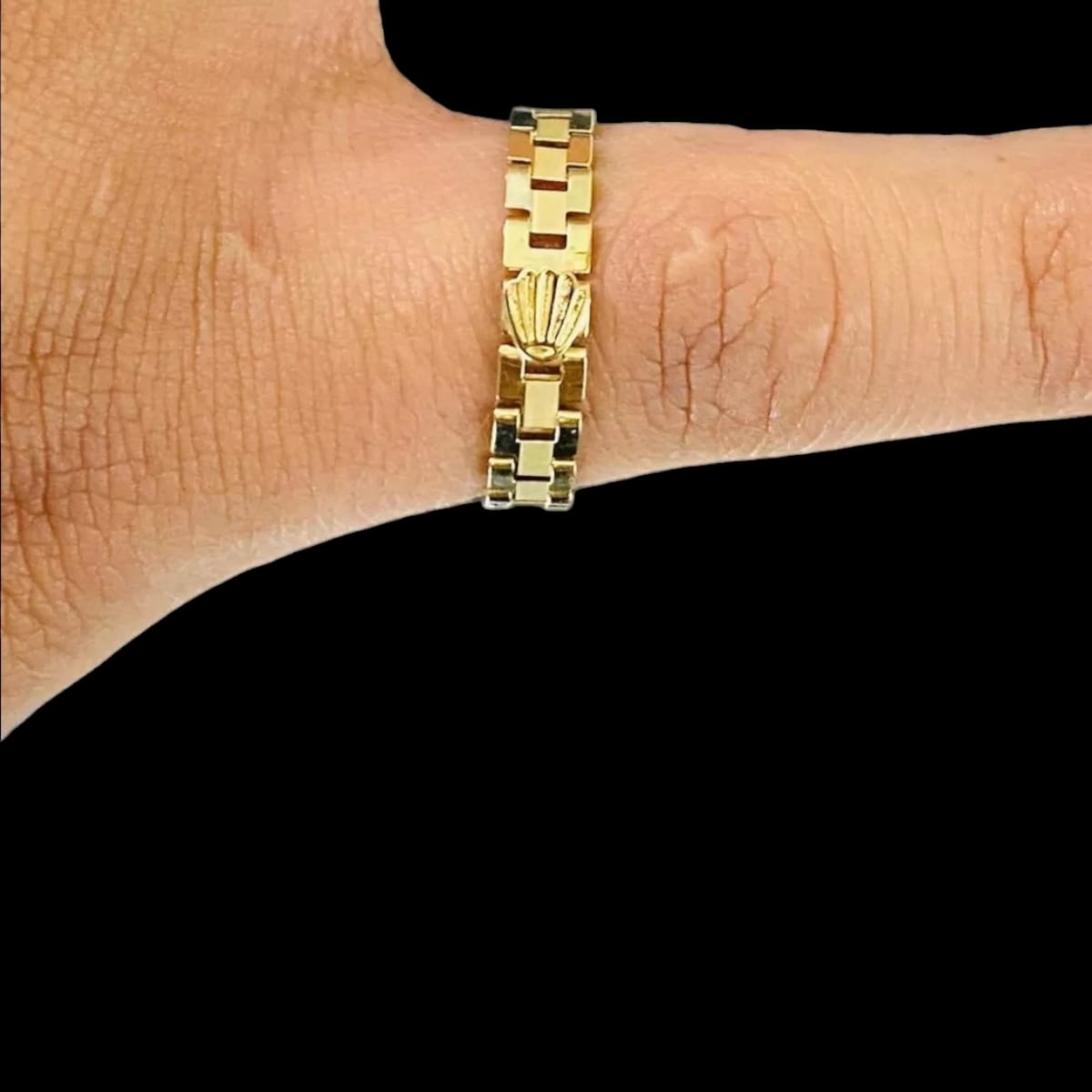 Anillo Baby Rolex En Oro 14 Kilates Obsequio