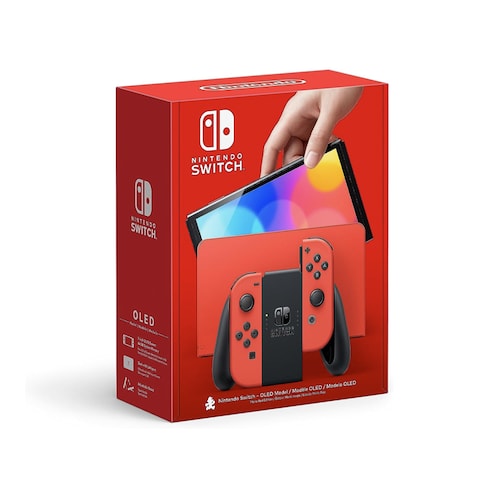 CONSOLA NINTENDO SWITCH OLED  MARIO RED EDICION JAPONESA 