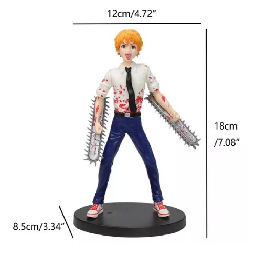 Figura Juguete Muñeco Denji Chainsaw Man 18 Cm Anime Con Caja